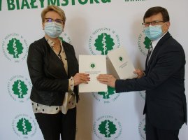 UMB podpisał umowę o współpracy z SPP ZOZ w Choroszczy