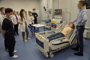 Objective Structured Clinical Exams (OSCE) are held at the Centre for Medical Simulation of the Medical University of Bialystok. Objective Structured Clinical Exams (OSCE) are held at the Centre for Medical Simulation of the Medical University of Bialystok.