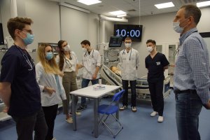 Objective Structured Clinical Exams (OSCE) are held at the Centre for Medical Simulation of the Medical University of Bialystok. Objective Structured Clinical Exams (OSCE) are held at the Centre for Medical Simulation of the Medical University of Bialystok.