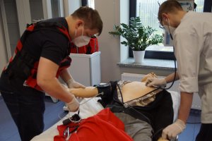 Objective Structured Clinical Exams (OSCE) are held at the Centre for Medical Simulation of the Medical University of Bialystok. Objective Structured Clinical Exams (OSCE) are held at the Centre for Medical Simulation of the Medical University of Bialystok.