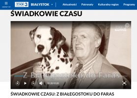 Świadkowie Czasu - prof. Tadeusz Dzierżykray-Rogalski