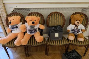 Podziękowania przedstawicielom Samorządu Studenckiego UMB