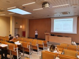 Wystąpienia uczestników szkoły letniej.