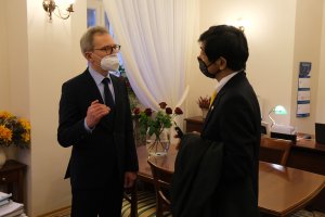 Ambasador Japonii z wizytą na UMB