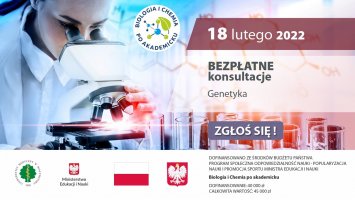 Konsultacje z biologii i chemii w Zakładzie Genetyki Klinicznej