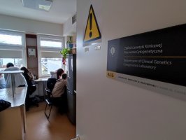 Konsultacje z biologii i chemii w Zakładzie Genetyki Klinicznej