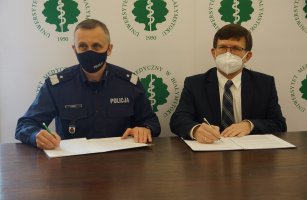 UMB zawarł kolejną umowę o współpracy z Komendą Wojewódzką Policji w Białymstoku UMB zawarł kolejną umowę o współpracy z Komendą Wojewódzką Policji w Białymstoku