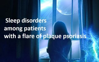 The prevalence and risk of sleep disorders development among patients with a flare of plaque psoriasis