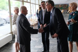 Pieśnią jubileuszową autorstwa Rene Clausena Chór UMB rozpoczął uroczystość jubileuszu 70-lecia istnienia Pieśnią jubileuszową autorstwa Rene Clausena Chór UMB rozpoczął uroczystość jubileuszu 70-lecia istnienia
