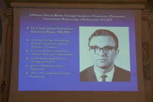 50 lat Kliniki Chirurgii Szczękowo-Twarzowej i Plastycznej 50 lat Kliniki Chirurgii Szczękowo-Twarzowej i Plastycznej