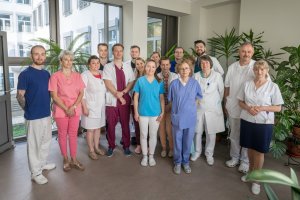 Zespół Kliniki Chirurgii Szczękowo-Twarzowej i Plastycznej (2022r)

