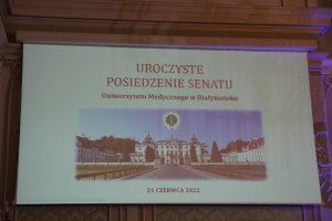Uroczyste Posiedzenie Senatu odbyło się w Aula Magna UMB
