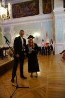 Uroczystość wręczenia dyplomów absolwentom English Division
