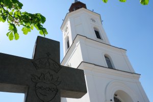 Pogrzeb prof. Tadeusza Januszko, byłego rektora AMB, nabożeństwo w kościele w Supraślu, fot. Wojciech Więcko 