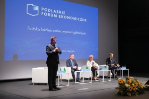 Przedstawiciele UMB uczestniczyli w Podlaskim Forum Ekonomicznym