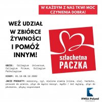 Akcje charytatywne UMB grudzień 2022