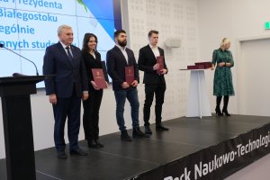 MUB students obtained the scholarships of the City Mayor of Bialystok