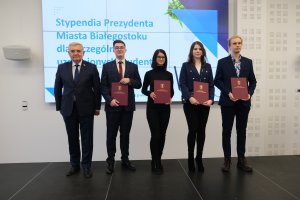 MUB students obtained the scholarships of the City Mayor of Bialystok
