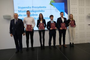 MUB students obtained the scholarships of the City Mayor of Bialystok