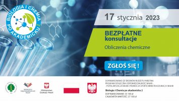 Konsultacje Obliczenia chemiczne z Projektu Biologia i chemia po akademicku 2 Konsultacje Obliczenia chemiczne z Projektu Biologia i chemia po akademicku 2