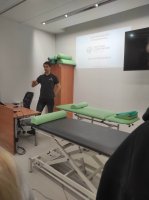 Warsztaty wprowadzające do metody MTG - masażu tkanek głębokich odbyły się w Klinice Rehabilitacji UMB