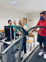 Pracownicy CBK na szkoleniu z fizjologii sportu