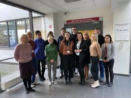 Wizyta naukowców z Zakładu Genetyki Klinicznej UMB w Wilnie