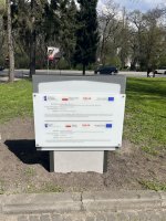 The extension of the bilingual MUB signage has been completed