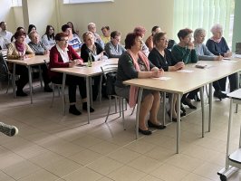 Kolejna edycja warsztatów studentów kierunku Farmacja i członków Klubu Seniora 60+ Kolejna edycja warsztatów studentów kierunku Farmacja i członków Klubu Seniora 60+