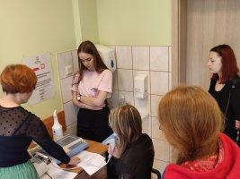 Konsultacje Fizjologia człowieka w ramach Projektu Biologia i chemia po akademicku 2 odbyły się w Zakładzie Fizjologii