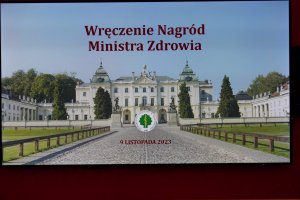 Uroczystość wręczenia nagród Ministra Zdrowia Uroczystość wręczenia nagród Ministra Zdrowia