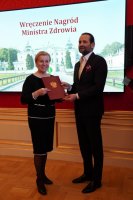 Uroczystość wręczenia nagród Ministra Zdrowia Uroczystość wręczenia nagród Ministra Zdrowia