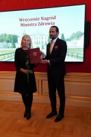 Uroczystość wręczenia nagród Ministra Zdrowia Uroczystość wręczenia nagród Ministra Zdrowia