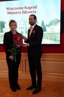 Uroczystość wręczenia nagród Ministra Zdrowia Uroczystość wręczenia nagród Ministra Zdrowia