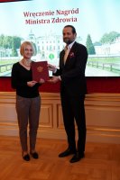 Uroczystość wręczenia nagród Ministra Zdrowia Uroczystość wręczenia nagród Ministra Zdrowia