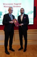 Uroczystość wręczenia nagród Ministra Zdrowia Uroczystość wręczenia nagród Ministra Zdrowia