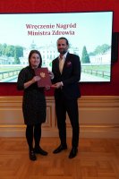 Uroczystość wręczenia nagród Ministra Zdrowia Uroczystość wręczenia nagród Ministra Zdrowia