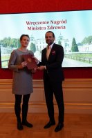 Uroczystość wręczenia nagród Ministra Zdrowia Uroczystość wręczenia nagród Ministra Zdrowia