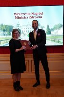 Uroczystość wręczenia nagród Ministra Zdrowia Uroczystość wręczenia nagród Ministra Zdrowia