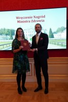 Uroczystość wręczenia nagród Ministra Zdrowia Uroczystość wręczenia nagród Ministra Zdrowia