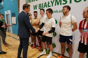 Czwarty dzień Akademickiego Turnieju Sportowego - zwycięzcy w futsalu