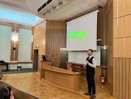 Wykład dr Michała Ganowicza 