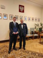 Miłosz Nesterowicz honored by the Polish Academy of Sciences