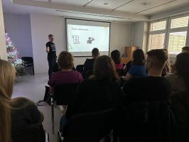  Warszaty dotyczące POCUS (point of care ultrasound) i płynoterapii w praktyce odbyły się w USK