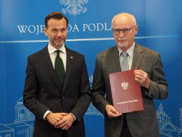 Prof. Robert Flisiak i prof. Zenon Mariak pełnomocnikami Wojewody Podlaskiego