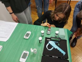 Zajęcia praktyczne w ramach projektu Biologia i Chemia po akademicku 3 - Tkanka tłuszczowa, otyłość i zaburzenia metaboliczne