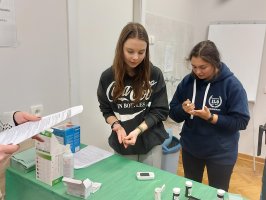 Zajęcia praktyczne w ramach projektu Biologia i Chemia po akademicku 3 - Tkanka tłuszczowa, otyłość i zaburzenia metaboliczne