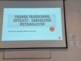 Zajęcia praktyczne w ramach projektu Biologia i Chemia po akademicku 3 - Tkanka tłuszczowa, otyłość i zaburzenia metaboliczne Zajęcia praktyczne w ramach projektu Biologia i Chemia po akademicku 3 - Tkanka tłuszczowa, otyłość i zaburzenia metaboliczne