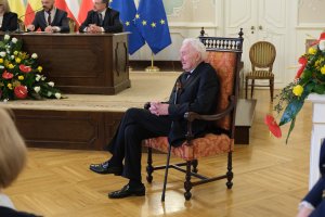 Profesor Marian Szamatowicz odebrał tytuł Honorowego Obywatela Białegostoku