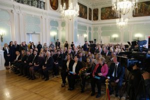 Profesor Marian Szamatowicz odebrał tytuł Honorowego Obywatela Białegostoku
